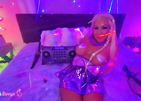 Big ass and boobs blonde MILF Pamela Sanderson gets fucked POV after rimjob