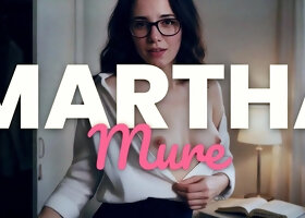 Big Ass American Brunette Bookkeeper In Glasses Jerks You Of