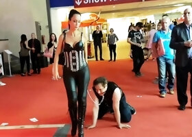 Femdom fetish bdsm ass toy humiliation
