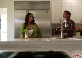 Husband tries to satisfy insatiable wife