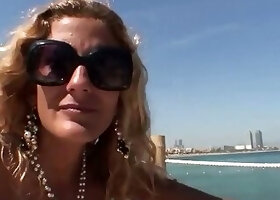 Gabriela Flores fucking in a boat