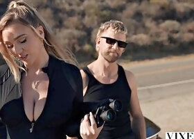 Alina Lopez and Kendra Sunderland Slam Huge Cock with Vince Carter in Wild Girl-on-Girl Th