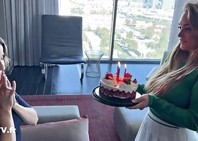 Tiffany Leiddis Vegas Birthday Surprise for Nephael