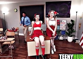 Jill Taylor and Julia James in Rough College Lesbian Scandal
