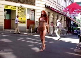 Redhead Teen Outdoor Toying