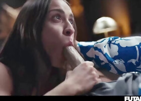 Clemence Audiards Futanari Mind Control BDSM Creampie