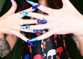 Sexy nails, halloween