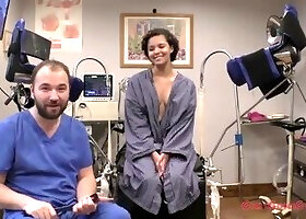 Rebel Wyatt Has No Health Insurance, Becomes Human Guinea Pig For Free Exam, Gets Orgasms By Doctor