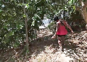 Mastermeat1 Pounds Big-Tits Big-Butt Mud Bitch in Outdoor Red Street Walk Before Scopeing Prime Sc