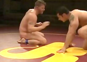 Marcus Titan Ruhl Vs Jeremy Stonewall Stevens - Muscled Oil Match!