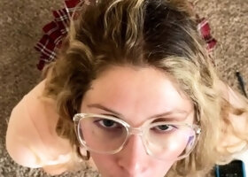 MILF POV Big Cock Blowjob