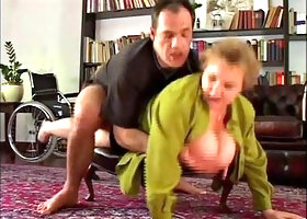 BBW Christine Wabbel Takes Big Cock Anal Pounding