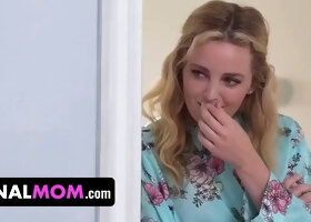Blundered Boner Pill Intake For Stepson Triggers Stepmoms Sultry Assistance In Easing His Mass