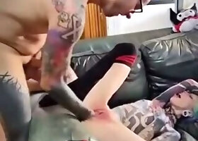 Tattoo Couple Fisting 3