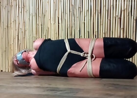Hogtied Wearing Boots
