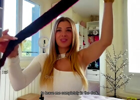 Maevaa Sinaloa Blindfolded and Pounded by Cuckolds New Stranger on Camera While He Films Her Total